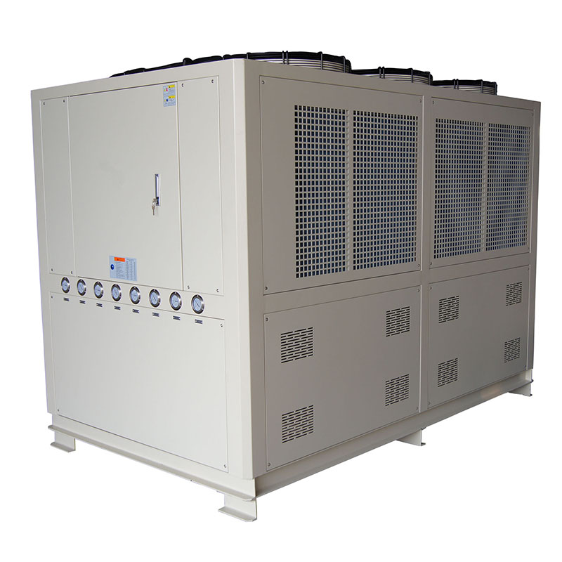 冷水機在激光投影技術(shù)和PC塑料薄膜生產(chǎn)制造三輥壓光機上的運用